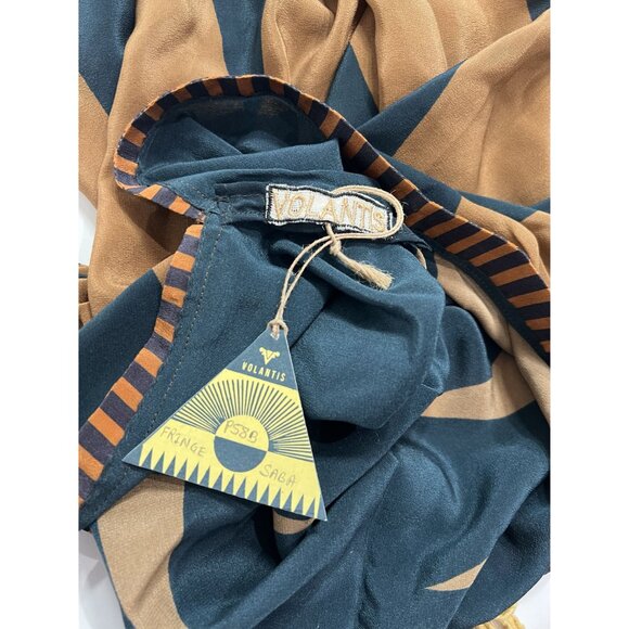 Volantis Fringe Saba in Brown - Picture 7 of 7